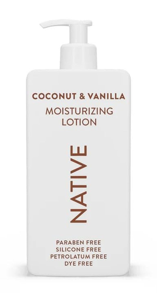 Body Lotion Contains Naturally Derived Plant-Based Moisturizers for Women and Men | Restores Dry Skin, Coconut & Vanilla, 16.5 Fl Oz