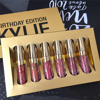 Gold 6 Lip Colors - KylieBirthday Edition
